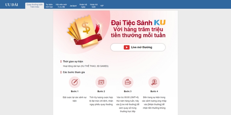 Điều khoản điều kiện về các chương trình ưu đãi tại sân chơi